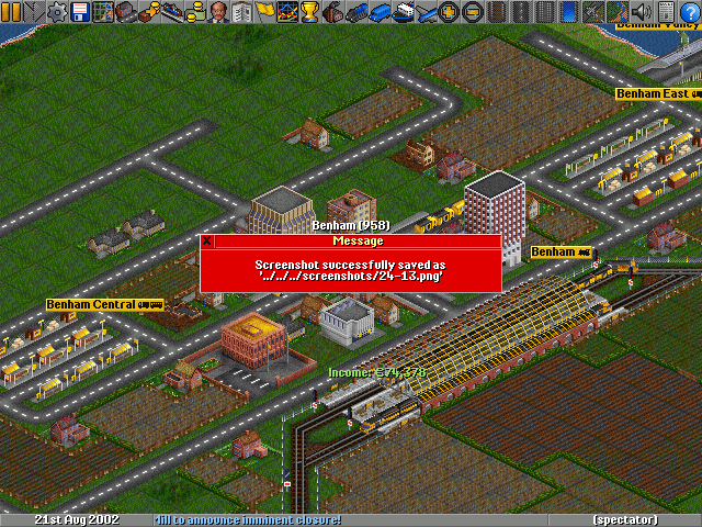 OpentTTD Screenshot